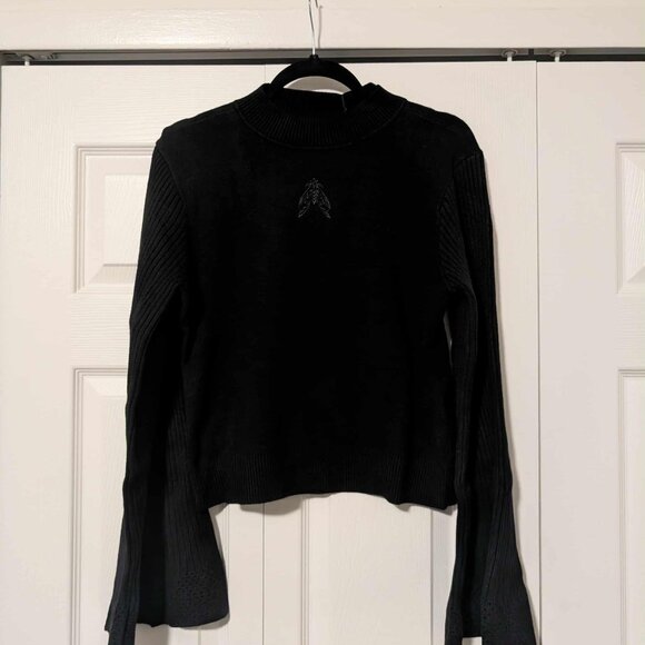 NWT Killstar Morbida's Moth Knitted Top - Picture 1 of 6
